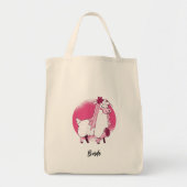 Llama Bride Tote Bag Tragetasche (Vorne)