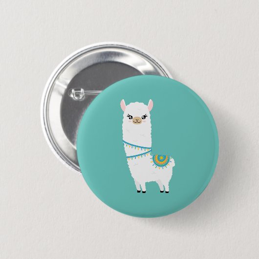 Llama Button (Vorne & Hinten)