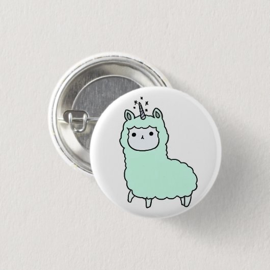 Llama Button (Vorne & Hinten)