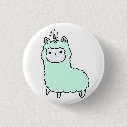 Llama Button (Vorderseite)