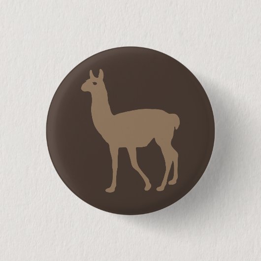 Llama Button (Vorderseite)