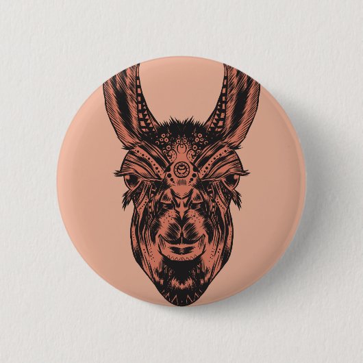 Llama Button (Vorderseite)