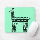 Llama-BW Mousepad (Mit Mouse)