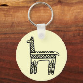 Llama-BW Schlüsselanhänger (Vorderseite)