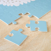 Llama & Cactus: Niedliches Vintages Set Puzzle (Seite)
