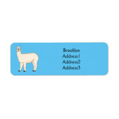 Llama cartoon (Vorne)