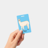 Llama cartoon ausweis (Handheld)