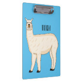 Llama cartoon klemmbrett (Rechts)