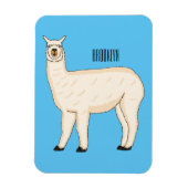 Llama cartoon magnet (Vertikal)
