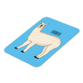 Llama cartoon magnet (Linke Seite)