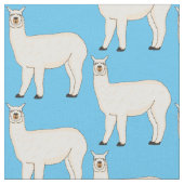 Llama cartoon stoff (Nahaufnahme)