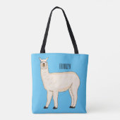 Llama cartoon tasche (Rückseite)