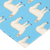 Llama cartoon tischdecke (Schrägansicht)