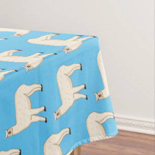 Llama cartoon tischdecke
