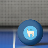Llama cartoon tischtennisball (Netto)
