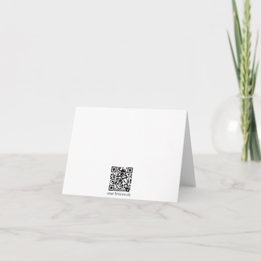 Llama Christmas Feiertagskarte (Rückseite)