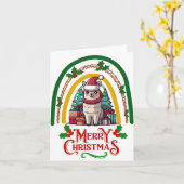 Llama Christmas Karte (Gelbe Blume)