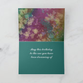 Llama cloud fantasy - White and Brown Llamas Karte (Innenseite)