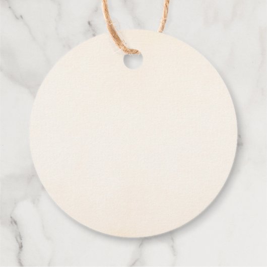 Llama danke dir Baby Dusche Geschenkanhänger (Rückseite)