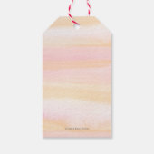 Llama danke für Tags Geschenkanhänger (Rückseite)