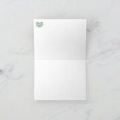 Llama Dankeschön Karte (Innenseite)