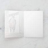 Llama, den Tag grüßen Karte (Innenseite)