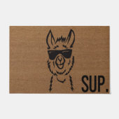 Llama Doormat | Haustür | Hallo Doormat Fußmatte (Vorderseite)