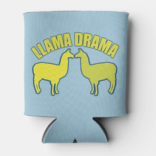 Llama Drama Dosenkühler (Vorderseite)