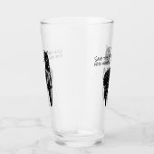 Llama Drama Glas (Rechts)