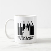 Llama Drama Kaffeetasse (Links)