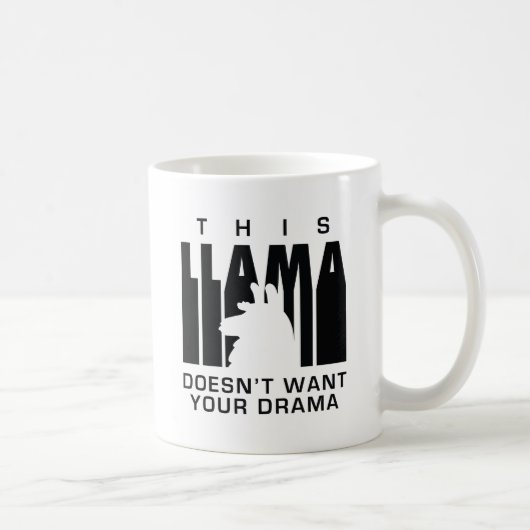 Llama Drama Kaffeetasse (Rechts)