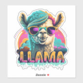 Llama Entdecken Sie unsere lama Sticker Kollektion (Blatt)