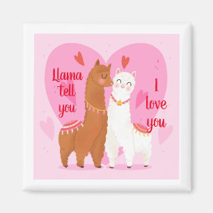 Llama Erzähl dir Magnet