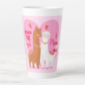 Llama Erzähl dir Milchtasse (Vorderseite)
