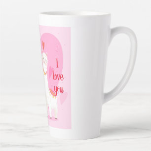 Llama Erzähl dir Milchtasse