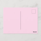 Llama Erzähl dir Postkarte (Rückseite)