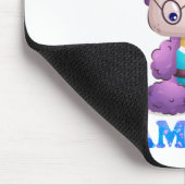 Llama Erzähl dir von einem Buch I Liebe Mousepad (Ecke)