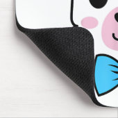 Llama Face Alpaca Bow Krawatte Boy Funny Halloween Mousepad (Ecke)