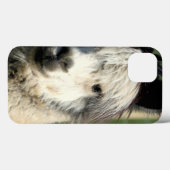 Llama Face Case-Mate iPhone Hülle (Rückseite (Horizontal))