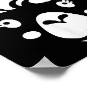 Llama Face Eyelashes Halloween Kostümhaar Poster (Ecke)