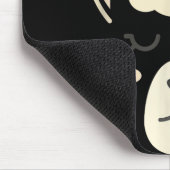 Llama Face Funny Halloween Kostüm Alpacas Mousepad (Ecke)