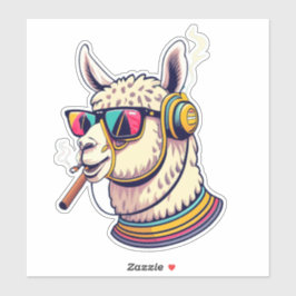 Llama Favor Sticker