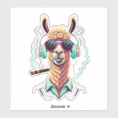 Llama Favor Sticker (Blatt)