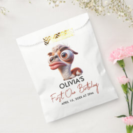 Llama Fiesta Funny Caricature 1. Geburtstag Geschenktütchen