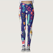 Llama Fiesta Leggings (Vorderseite)