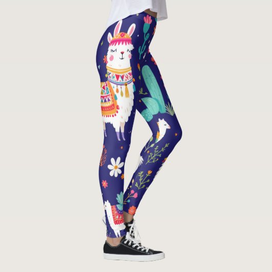 Llama Fiesta Leggings (Rechts)