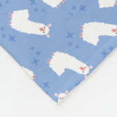 Llama Fleecedecke (Ecke)