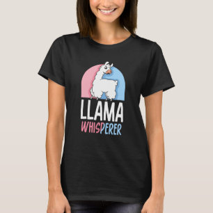 Llama-Flüsterer Llamas Sprüche Tier Süß T-Shirt