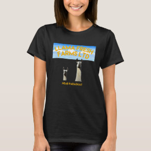 Llama Fresh Farms Ltd bei Paraguay T-Shirt