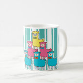 Llama Friends Coffee Tasse - Küche & Dining (VorderseiteRechts)